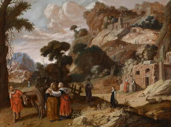 Ruth Decides to Move to Bethlehem with Naomi